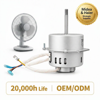 Moteur AC Yimingde 220V 22W 1350RPM 80mm à montage sur pied, faible bruit, pour ventilateur de table domestique, ventilation, OEM, usine personnalisée