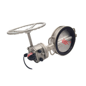 YomteY Stainless Steel Butterfly Valve Wafer Type Manual For Water Control 200mm Size - Product Image 3
