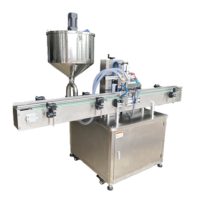 Machines de remplissage automatiques Machine de remplissage de liquide pour bouteilles de parfum de 30ml 50ml 100ml Machine de remplissage et de capsulage de bouteilles en plastique en verre