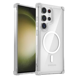 Đối Với <span class=keywords><strong>Samsung</strong></span> S25 Trường Hợp Điện Thoại Trong Suốt Cứng Shell Mềm Cạnh Magnetic Anti-Drop Shipping Bảo Vệ Bìa Đối Với <span class=keywords><strong>Samsung</strong></span> S24 S23 Điện Thoại Trường Hợp - Product Image 2