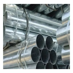 SS304 A500 L4 BS 1387 Estructural Tube 8mm Square MS GI Hot Dip Galvanized Steel 8x8 Mm Price Pipe Round Hot Rolled Steel Pipe