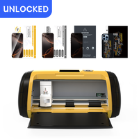 SM Factory OEM hace teléfono móvil TPU piel trasera protectora 3M cortador de película Protector de pantalla máquina de corte para película de hidrogel