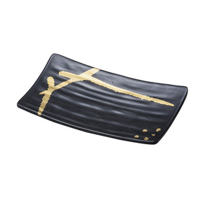 De grano de calidad alimentaria japonés de la placa de la cena de melamina de <span class=keywords><strong>restaurante</strong></span> japonés de la placa - Product Image 5