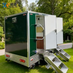 Remorque combinée douche et toilettes portable, solution sanitaire mobile, remorque de toilettes portables pour la location d'événements - Product Image 3