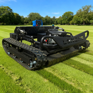 Livraison gratuite tout terrain <span class=keywords><strong>robot</strong></span> tondeuse à gazon à distance avec CE EPA 1300mm télécommande tondeuse à gazon agricole - Product Image 4