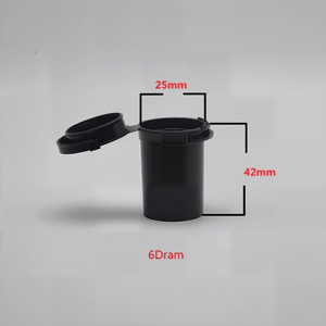 Wholesale ASTM Pop Tops Plastic <b>Containers</b> 19 dram 3oz Flower <b>Pills</b> Pre Packing Rolls - Product Image 6