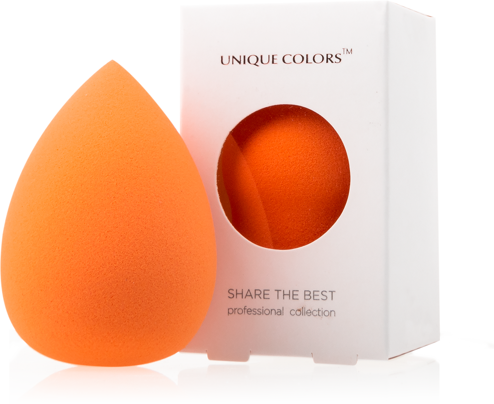 Orange Makeup sponge