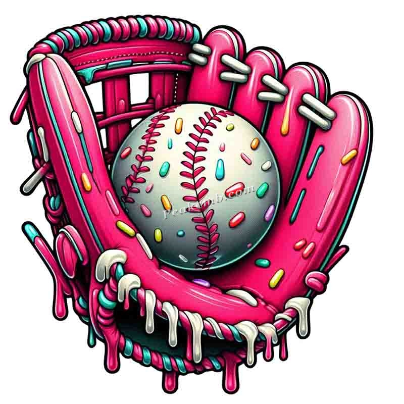 Wholesale Iron on DTF Transfer Baseball Printed Transfer for T-shirt