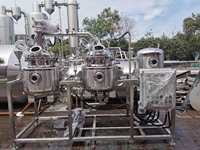 Équipement d'extraction et de concentration minitype en acier inoxydable 100L