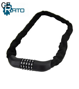 Antivol de vélo en gros d'usine, code à combinaison à 5 chiffres, chaîne de vélo, câble de 100 cm, antivol de cyclisme - Product Image 6
