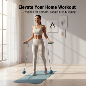 Trọng Không Dây Nhảy Dây Với Vòng Bi Kép Im Lặng Bỏ Dây Có Thể Điều Chỉnh Ropless Tập Thể Dục Bóng Cho Trong Nhà Nhà Tập Thể Dục - Product Image 6