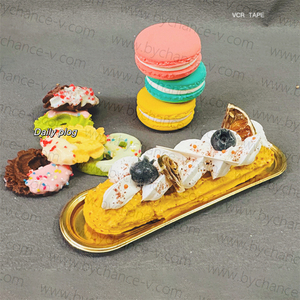 Centres <span class=keywords><strong>de</strong></span> table pour événements <span class=keywords><strong>de</strong></span> fête élégants, modèle <span class=keywords><strong>de</strong></span> réplique Eclair factice <span class=keywords><strong>de</strong></span> qualité supérieure pour magasin <span class=keywords><strong>de</strong></span> desserts, décor haut <span class=keywords><strong>de</strong></span> gamme - Product Image 6