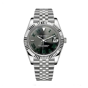 Montre chronographe multifonctionnelle de luxe, mouvement VK63, 41 mm, cristal saphir, cadran en acier inoxydable, montre à quartz à aiguilles - Product Image 2