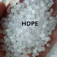 Granulés de plastique HDPE recyclé, propriétés physiques stables, granulés HDPE pour la fabrication de caisses et de palettes en plastique