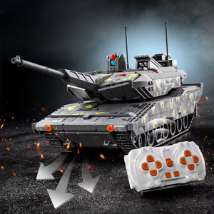 12GO 96001 2024 nouveau réservoir de quatrième génération Black <span class=keywords><strong>Panther</strong></span> KF15 assemblé garçon télécommande jouets 2235 pièces ensembles de blocs de construction - Product Image 2