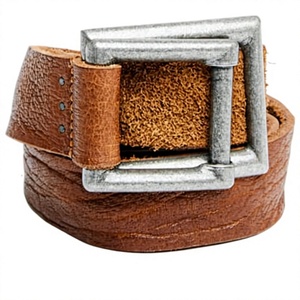 Ceinture en cuir de vachette personnalisable pour soirée, largeur et longueur ajustables, boucle carrée en acier, durable, écologique, légère et respirante BS - Product Image 5