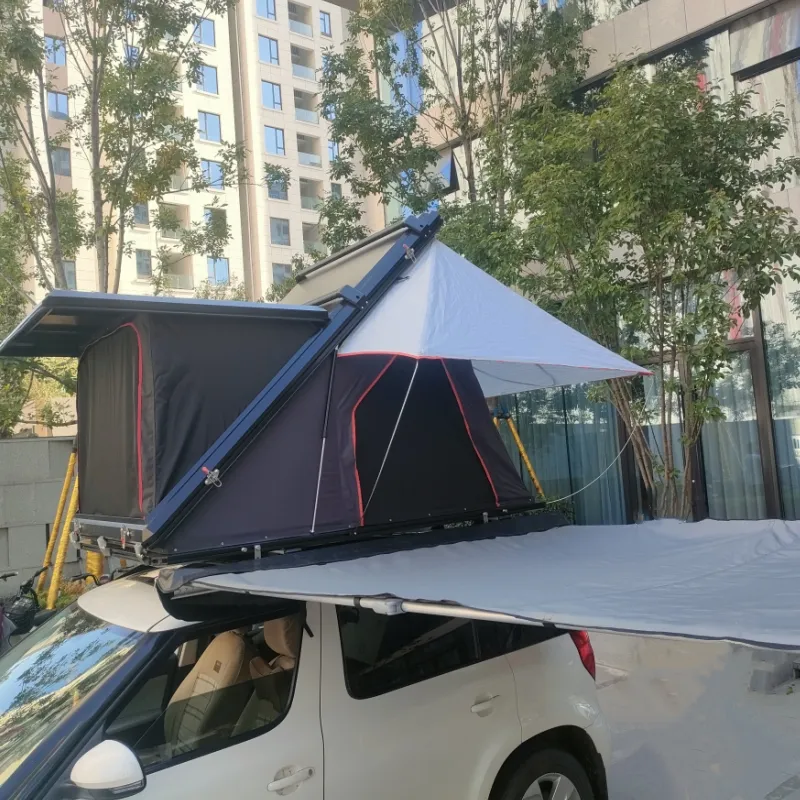 Tenda da campeggio con tetto dritto in materiale di alluminio di nuovo Design