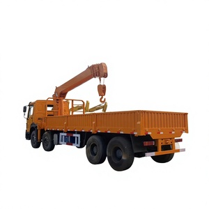 Camion de fret Sinotruk Howo 8x4 avec grue à flèche articulée de 12 tonnes, prix de gros chinois 2023 - Product Image 1