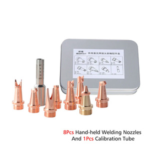 หัวเชื่อมทองแดงรุ่นใหม่ M16 CQWY 8 ชิ้น พร้อมกล่องบรรจุท่อสอบเทียบ 1 ชิ้น สำหรับเครื่องเลเซอร์ SUP20S/T HW คุณภาพสูง - Product Image 4