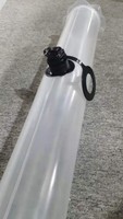 Tuyau gonflable plat flexible en PU, tuyau en silicone TPU avec service de découpe, support gonflable pour tente, colonne d'air, autres applications