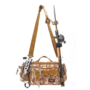 DFB0827 Sacs de taille et sacs à bandoulière tactiques 2-en-1 pour le sport, le camping, la pêche, avec sangles détachables - Product Image 6