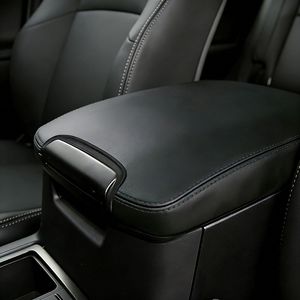 Cubierta de la Consola Central para Toyota Prado 2010-2022, Tapa de Almacenamiento de Cuero Microfibra Auténtico - Product Image 2