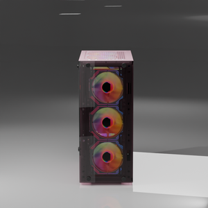 OEM Full ATX Gaming <span class=keywords><strong>Computer</strong></span> Desktop PC-Gehäuse China Factory Bulk-<span class=keywords><strong>Computer</strong></span> teile mit rosa Beschichtung Leere Hülle auf Lager - Product Image 3