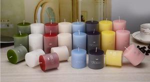 Múltiples colores, diferentes tamaños, círculo decorativo para el hogar, vela de Pilar Redondo, velas de pilar de marfil, vela de pilar de silicona de bajo precio - Product Image 3