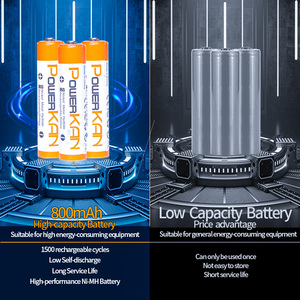 AAA 800mAh高容量<span class=keywords><strong>1.2V</strong></span> NiMH充電式デジタルカラオケマイク高電圧温度計! - Product Image 4