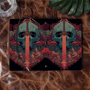 สมุดโน้ตที่ทำด้วยมือสุด A6เป็นของขวัญแสนสนุกสำหรับลูกพี่ลูกน้องใ<span class=keywords><strong>น</strong></span>งา<span class=keywords><strong>น</strong></span>รวมตัวใหม่ที่ยอดเยี่ยมสำหรับคำบรรยายภาพครอบครัวและเรื่องราวด้วยดาบกะโหลก - Product Image 6