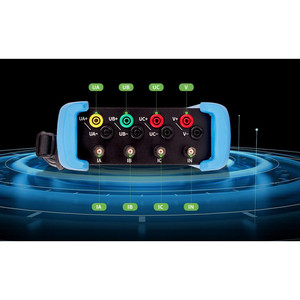 Analizador de Energía Eléctrica Multifuncional Portátil, Medidor de Energía de Cuatro Canales, Analizador de Calidad de Energía de Red de Voltaje y Corriente - Product Image 4