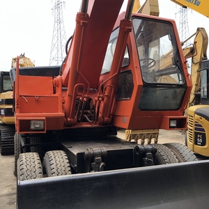 Excavateur à roues DH210W-9C Doosan utilisé haute performance avec faibles heures avec moteur central et composants de roulement - Product Image 4