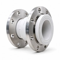 Raccord souple à bride en caoutchouc pour circuit de nettoyage CIP DN80 PN16 en acier inoxydable 304 de qualité alimentaire