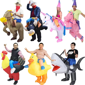 <span class=keywords><strong>Disfraz</strong></span> de Mascota Inflable de Cuerpo Completo, Traje de Poliéster Cosido, <span class=keywords><strong>Disfraz</strong></span> de Halloween para Adultos, Unisex, Juguete para Fiestas - Product Image 2