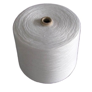 Haute qualité 100% Polyester anneau filé fil à tricoter 20s 30s 40s tissage Textile haute ténacité pour Machine à coudre abordable - Product Image 2