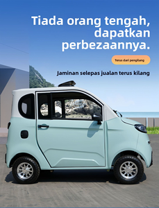 รถยนต์ไฟฟ้าขนาดเล็ก 4 ที่นั่ง กำลังสูง 50 กิโลวัตต์ ขับเคลื่อน 4 ล้อ ระยะทางวิ่ง 101-200 กม. - Product Image 6
