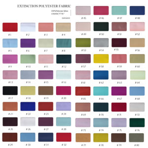 2024 nouveau produit couleur unie 130GSM <span class=keywords><strong>Extinction</strong></span> 100% polyester tissu pour pantalon de robe - Product Image 6