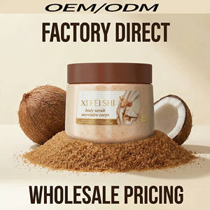 Fabricant de gommages corporels OEM/ODM, marque privée XI FEI SHI, gommage corps à la noix de coco et au sucre brun - Product Image 2