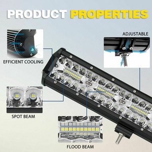 3 Rangées 4-20 pouces LED Bar Work Light Offroad Spot Flood Combo LED Work Light pour 12V 24V ATV UTV Jeep <span class=keywords><strong>Lada</strong></span> <span class=keywords><strong>Niva</strong></span> <span class=keywords><strong>4x4</strong></span> Truck Boat SUV - Product Image 3