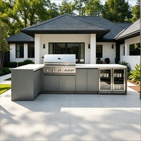 Ensemble d'armoires de cuisine d'extérieur pour barbecue, armoires de cuisine complètes pour camping-car, ensembles modernes, armoires de cuisine pour fumoir et accessoires