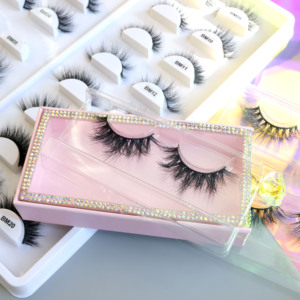 Venditore trucco Private Label ciglia <span class=keywords><strong>di</strong></span> visone ciglia <span class=keywords><strong>di</strong></span> visone soffici 16mm 15mm Volume naturale striscia intera ciglia <span class=keywords><strong>di</strong></span> visone - Product Image 4