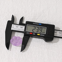 Perles transparentes givrées en forme de patte de chat, mignonnes et polyvalentes, pour loisirs créatifs, accessoires de stylos, décorations de voiture et chaînes de téléphone