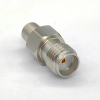 Adaptateur coaxial RF haute fréquence S MA/SMP-KJG en acier inoxydable, connecteur coaxial à ondes millimétriques, adaptateur S MA femelle vers SMP mâle