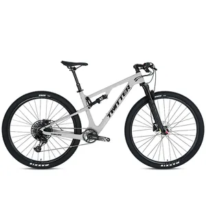 Carbon fiber frame full suspension bike mtb downhill mountain bike bicycle 29inch