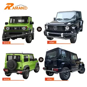 Hot Sale Lift Kit for Jimny JB74 2019-2023 to G63 Offroad Exterior Modified Body Kit Brabus for Suzuki Jimny