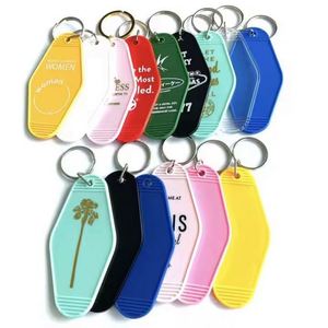 Personalized Design Custom logo <b>Keychains</b> Wholesale Rooms Vintage Motel <b>Keychains</b> - Product Image 2