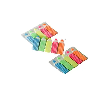 translucent plastic sticky labels notes