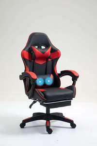 Ghế chơi game xoay cao cấp, chất lượng cao, kiểu dáng thể thao, bọc da PU giả, giá rẻ, dành cho máy tính PC tại nhà, nhiều màu sắc - Product Image 2