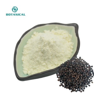 Food Grade Gedroogde Piperine Zwarte Peper <span class=keywords><strong>Extract</strong></span> Poeder 10% Piperine Kruidenkruid Tegen Een Concurrerende Prijs - Product Image 1