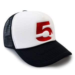 Casquettes de camionneur en mousse avec logo brodé personnalisé, couronne large et confortable, casquettes de camionneur avec logo brodé sur mesure - Product Image 2